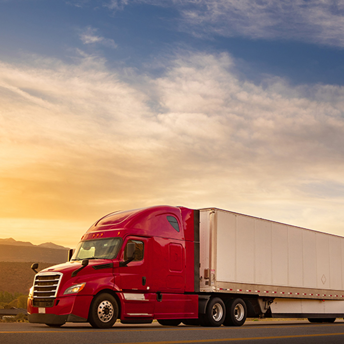 Truckstop Com Portrait 2 sideview of truck