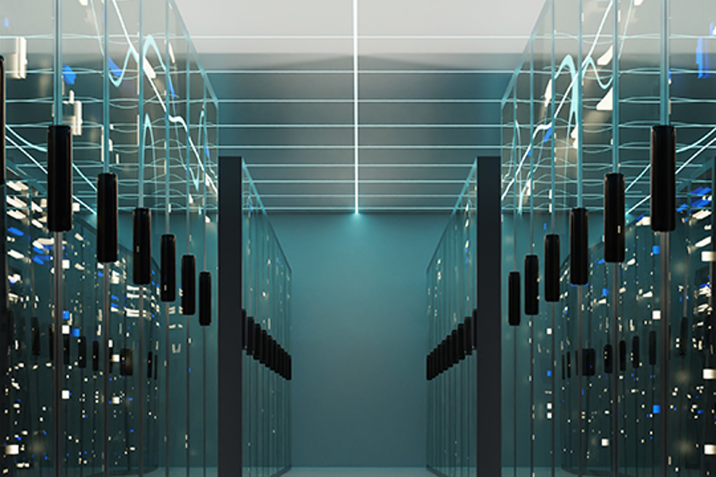 Congruity Portrait 2 mirrored hallway