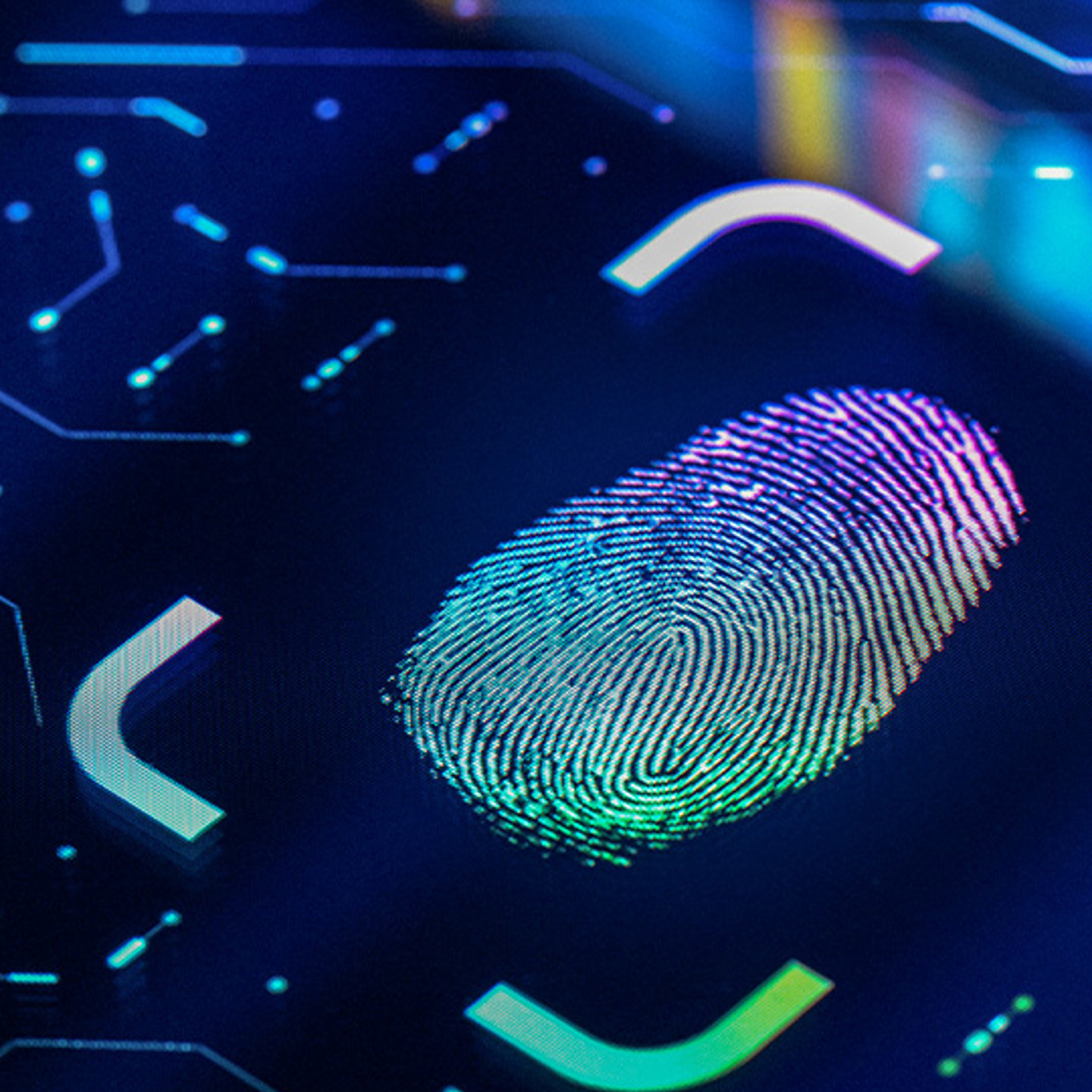 Infocert – thumbprint technology portrait