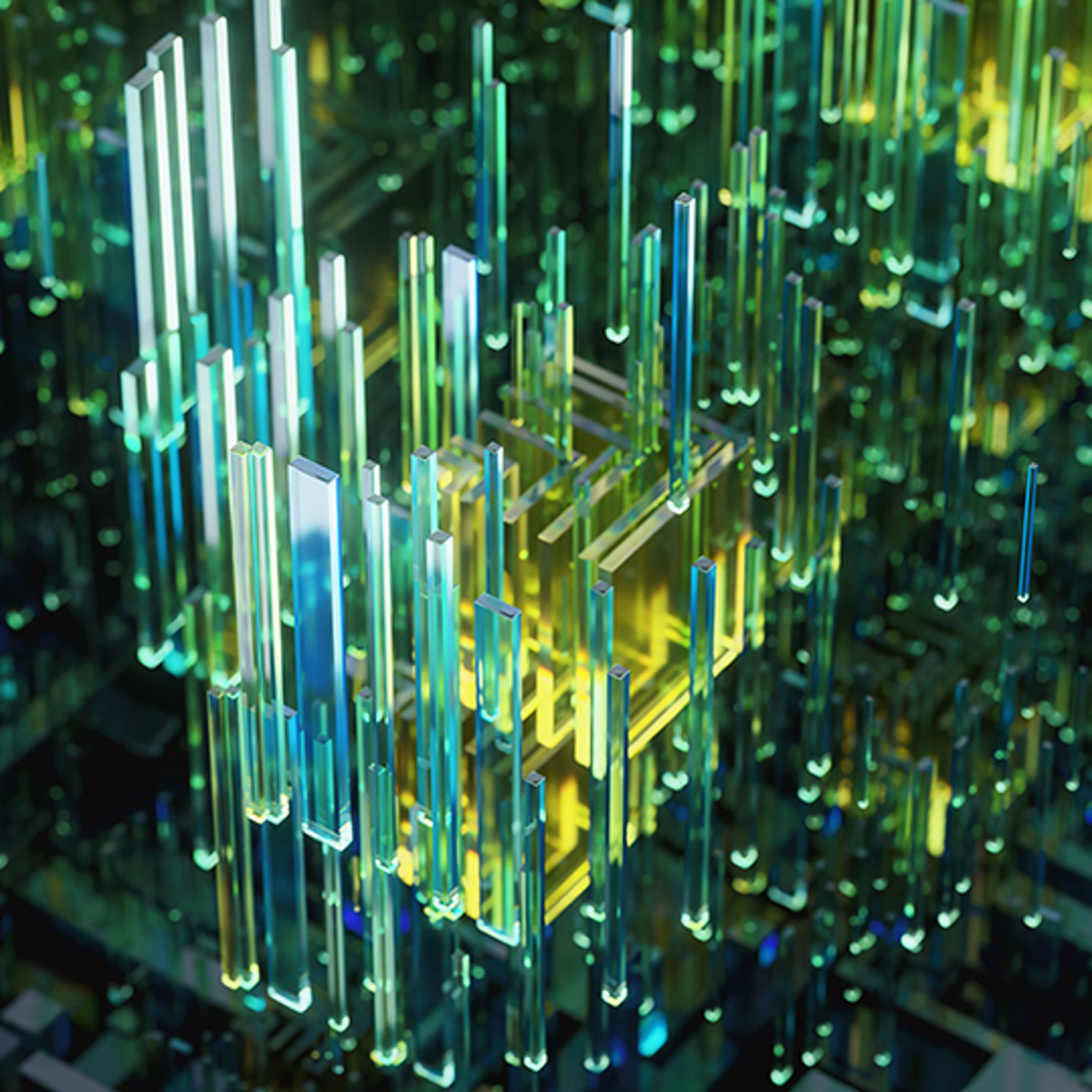 Calltower Portrait 3 abstract tech image