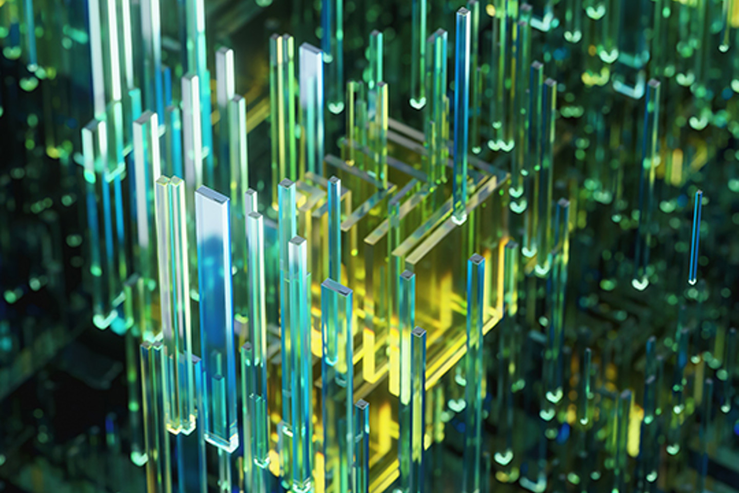 Calltower Portrait 3 abstract tech image