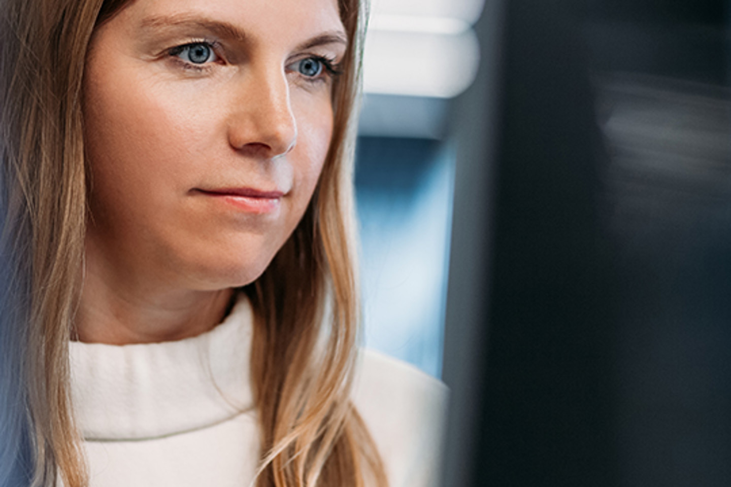 Kiteworks Portrait 3 image of woman's face
