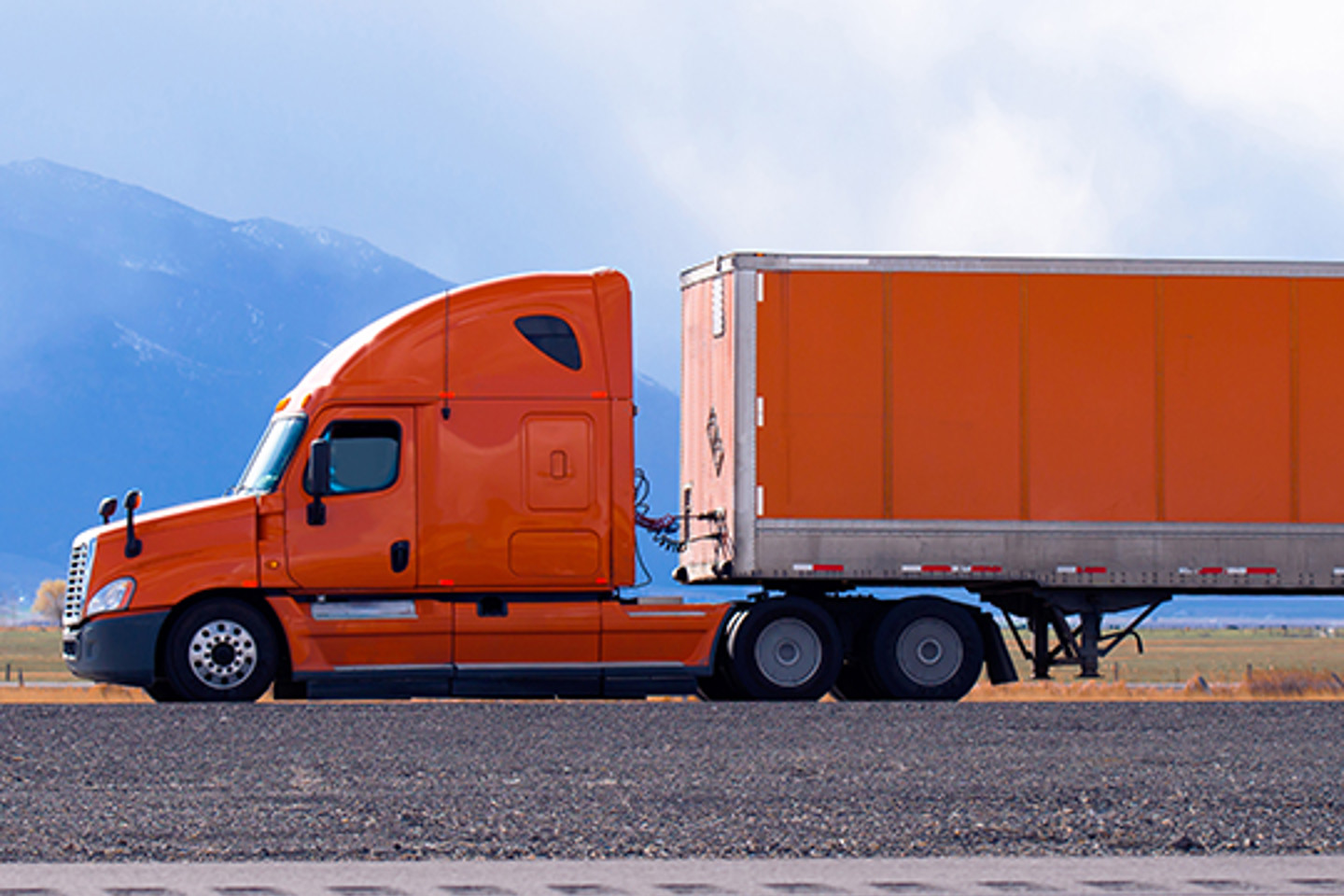 Align Portrait 2 orange truck