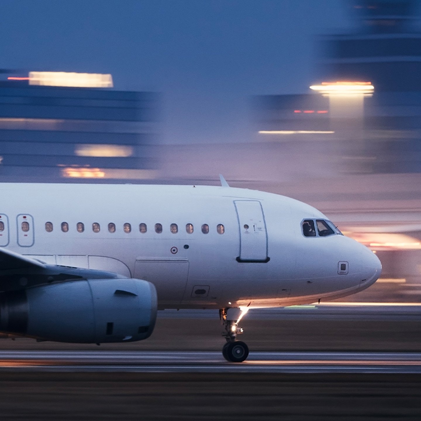 Bradford header image airplane taking off