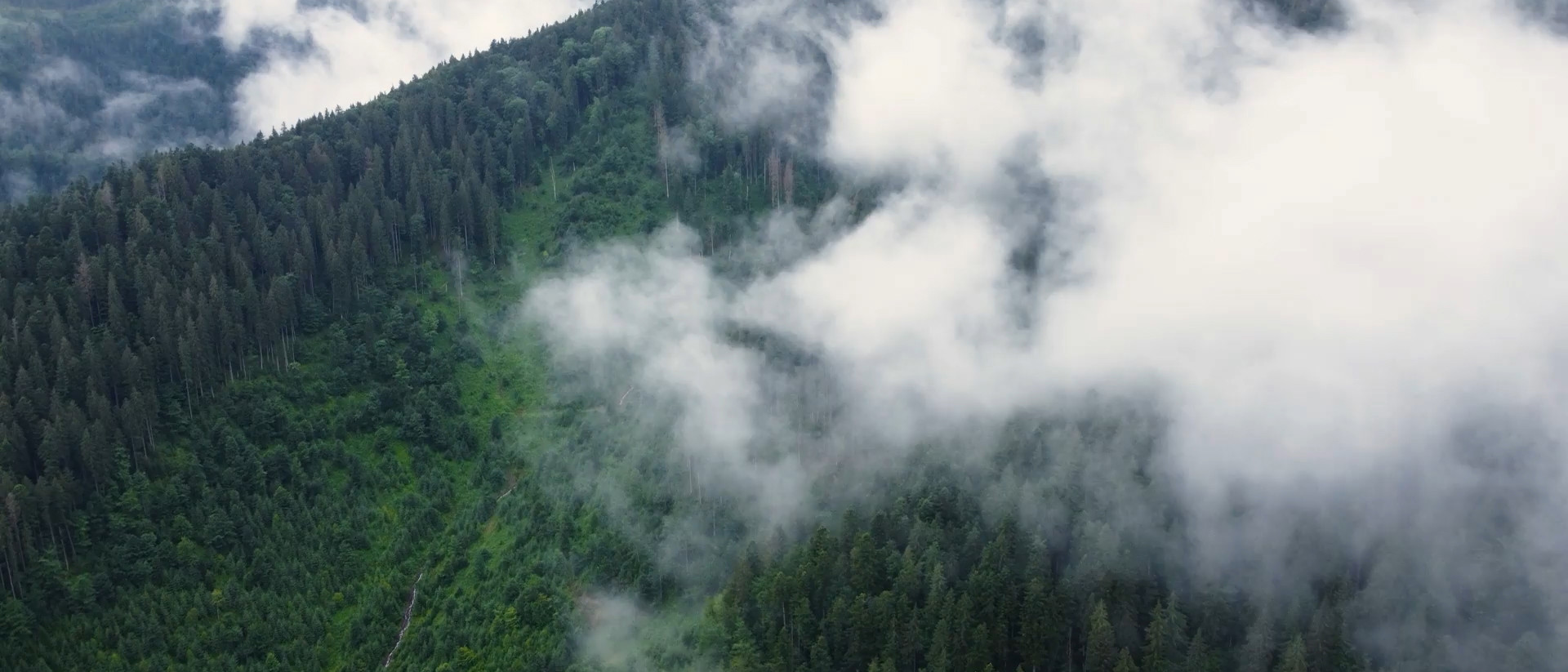 Bregal Investments homepage image mist over mountains