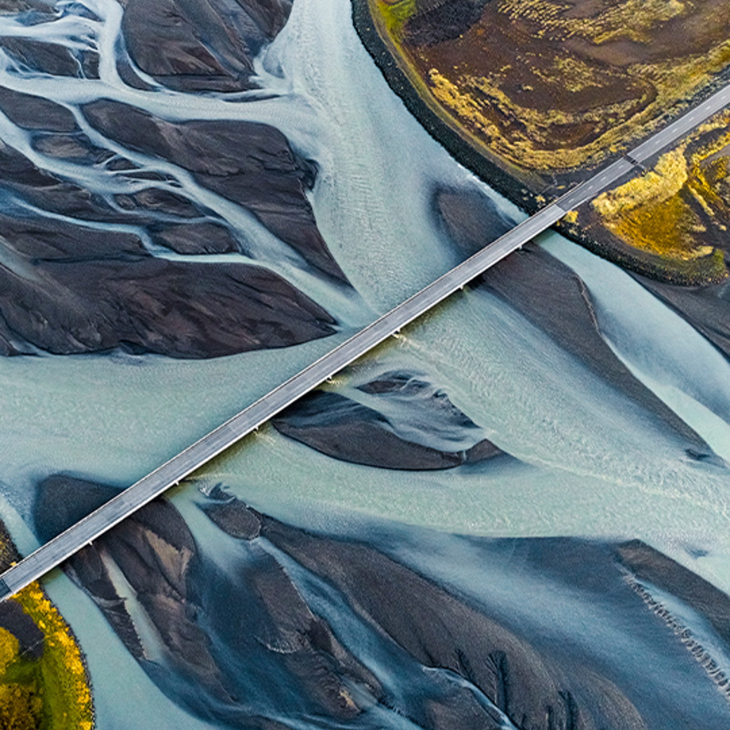 Allshares Portrait 2 road across natural landscape