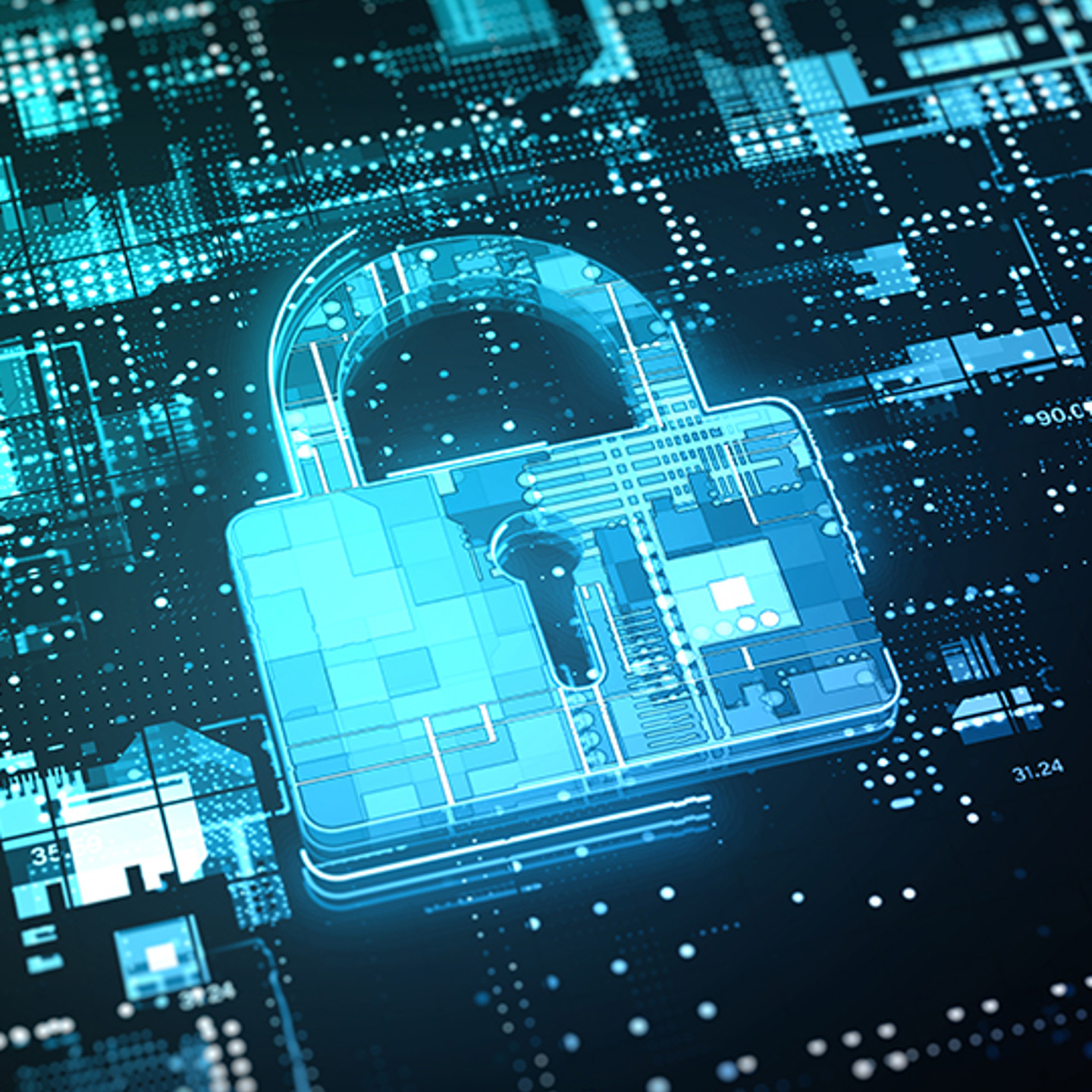Cyberone Portrait 3 tech image of lock